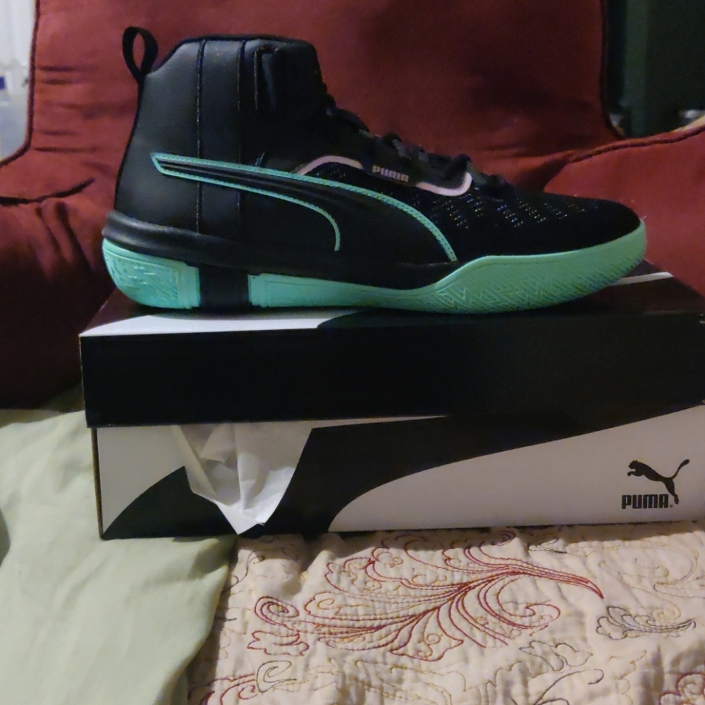 Puma Men's Legacy Dark Mode Sneakers - Picture 1 of 4